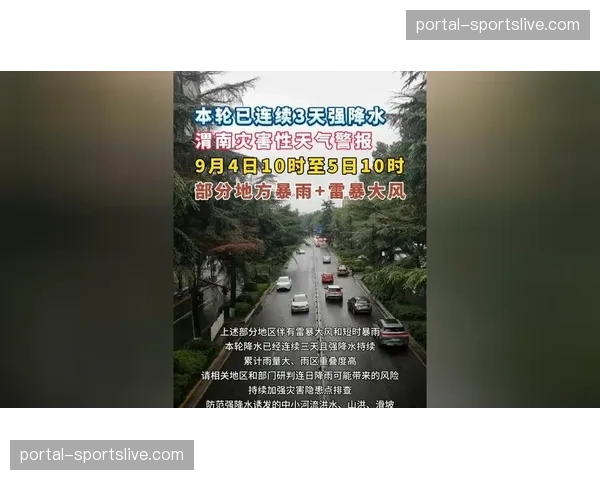 天气预警：本轮多场比赛可能受降雨影响